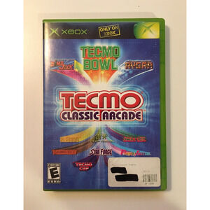 Tecmo Classic Arcade (Microsoft Xbox Original, 2005) Tecmo - CIB Complete